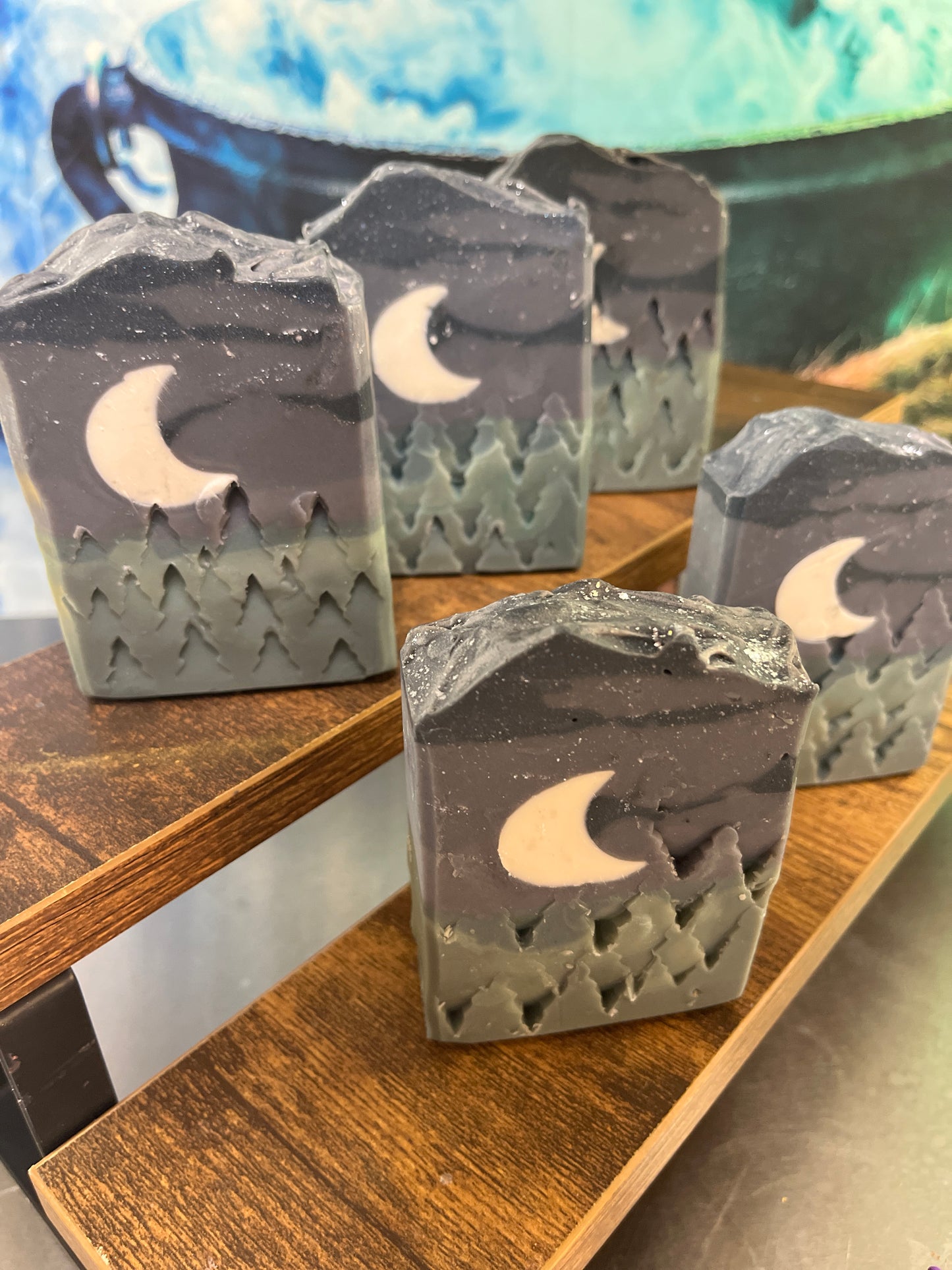 Moonlit Pines - Sweet Grass & Cedar Body/Hand Soap Bar