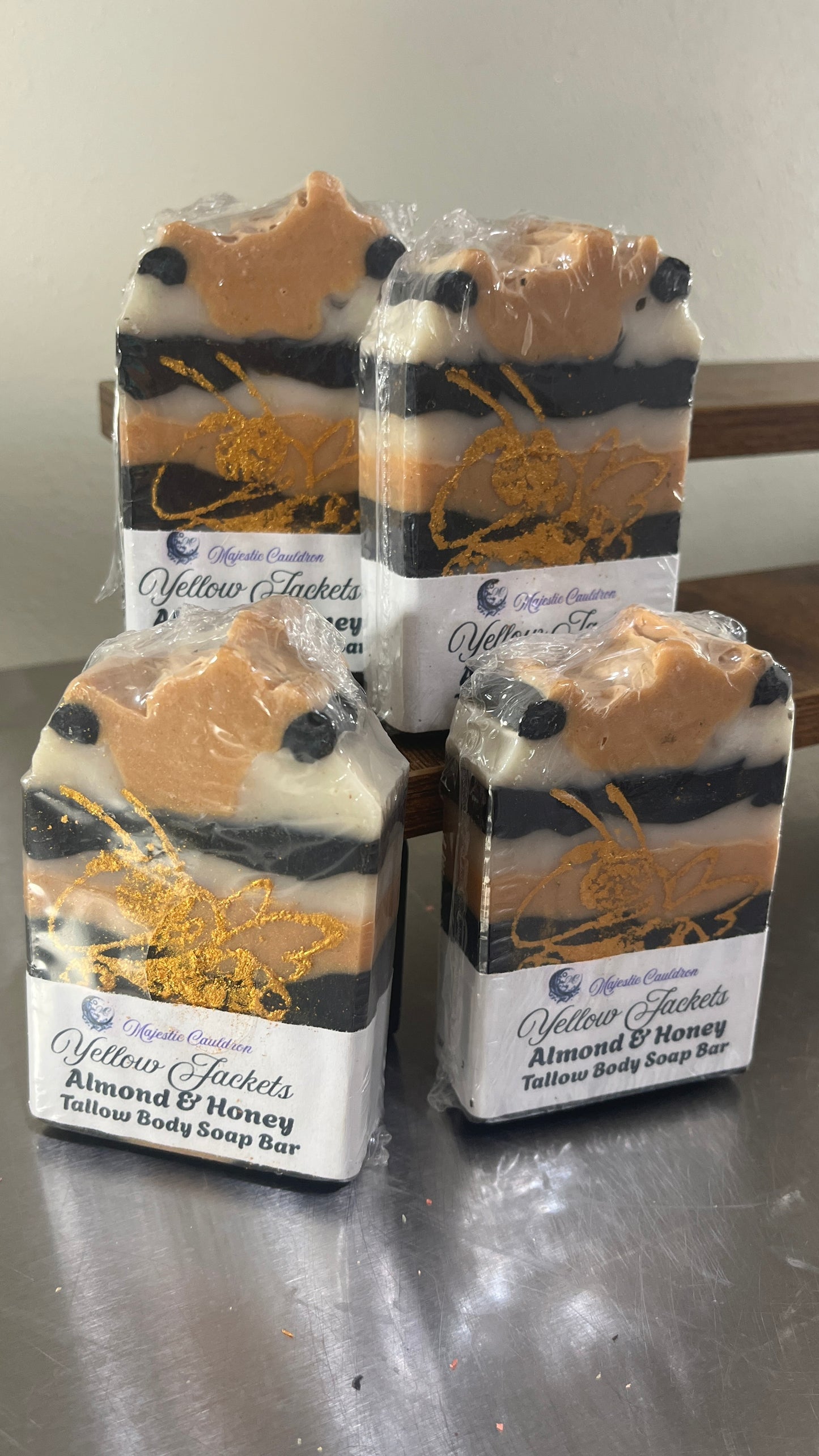 Yellow Jackets Soap Bar - Tallow Based Soap Bar