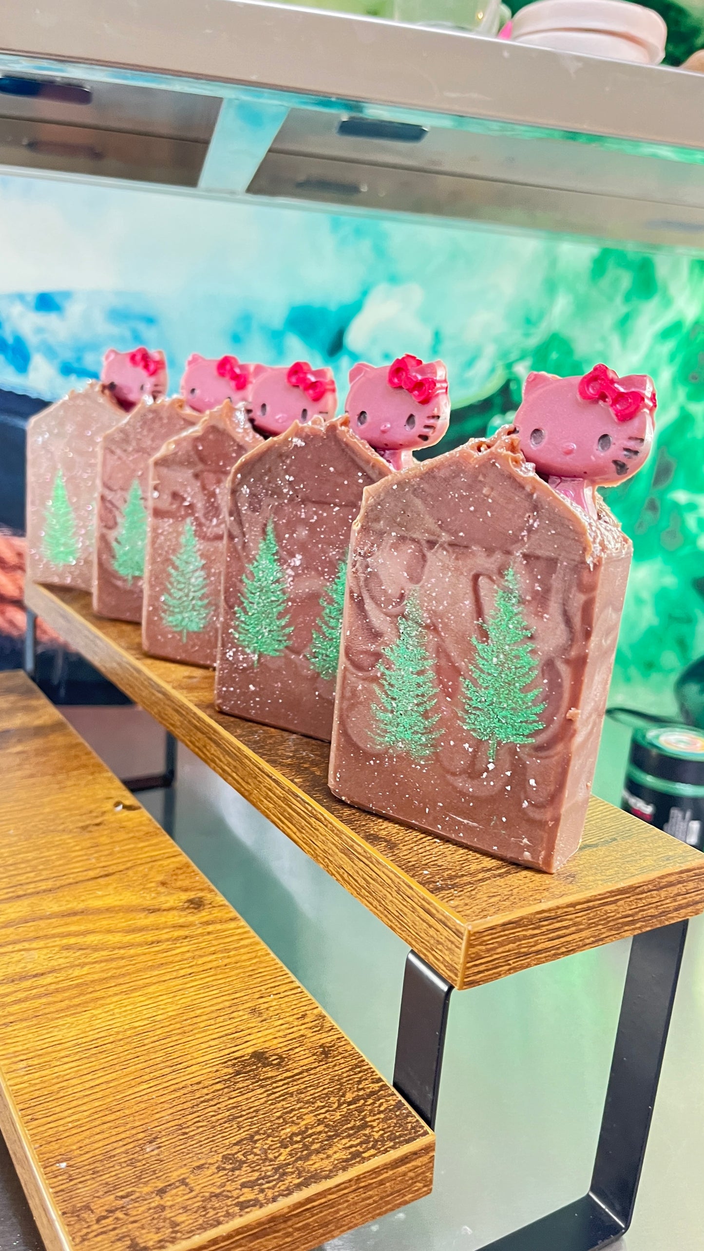 Kitty Christmas Body Soap Bar - Tallow & Goats Milk Soap Bar