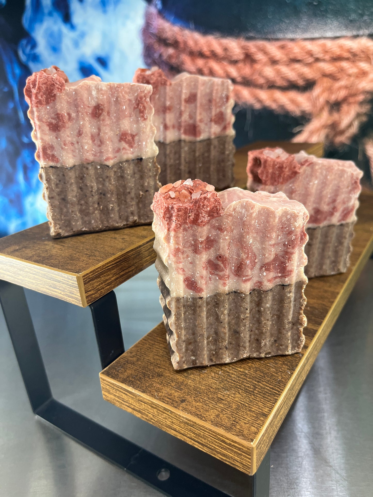 Peppermint Patti Tallow Salt Soap Bar