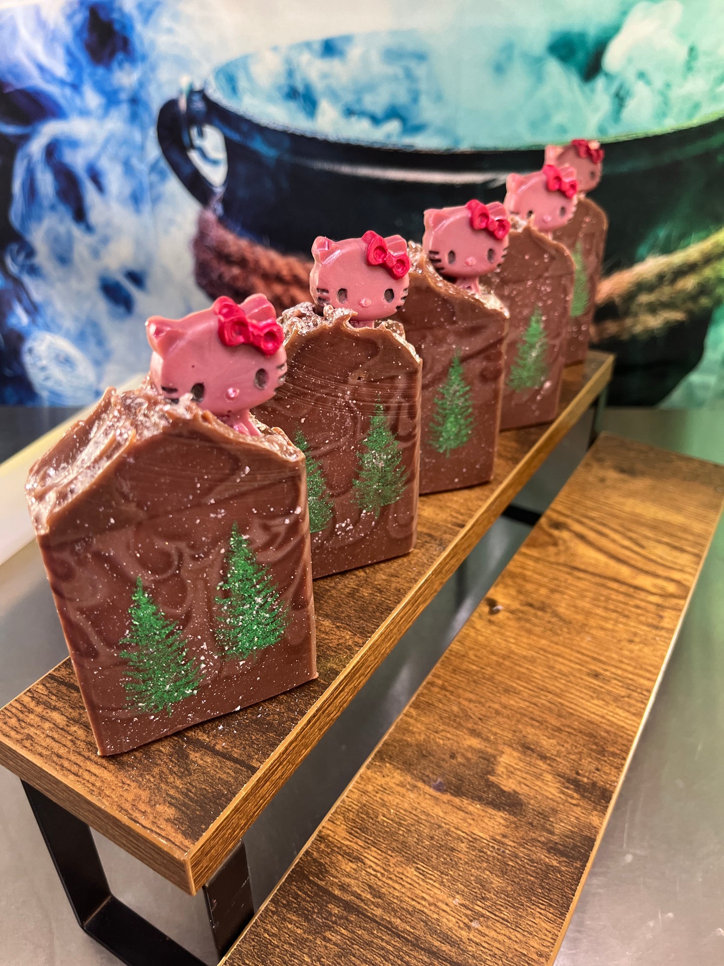 Kitty Christmas Body Soap Bar - Tallow & Goats Milk Soap Bar