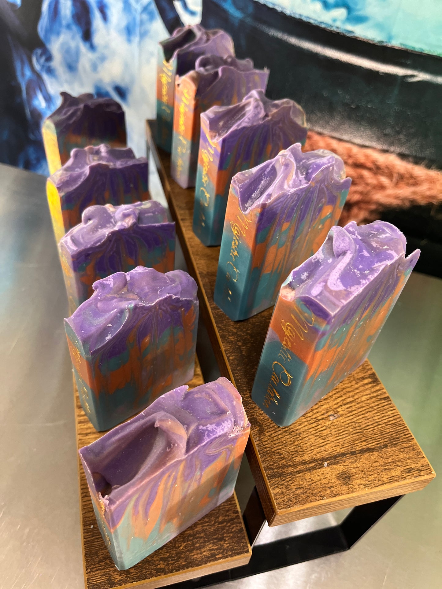 Lemongrass Lavender & Sage Body Soap Bar - Tallow Based Soap Bar