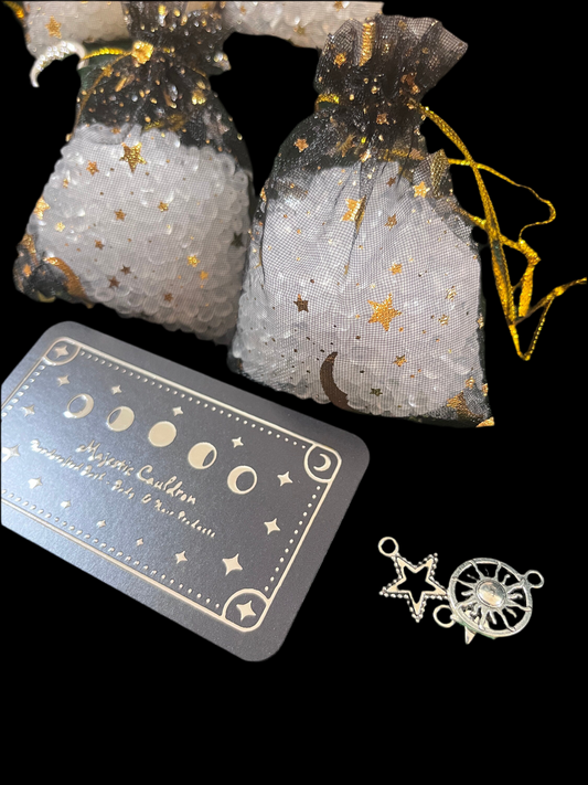 Moon & Star Aroma Sachets - Fragrant Beads for Car & Home