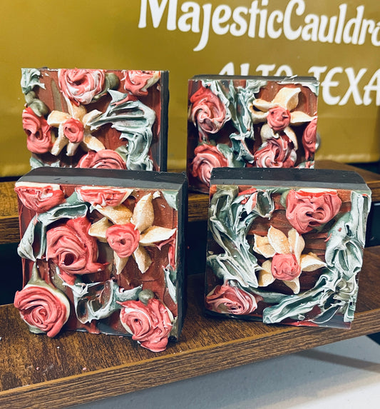 Christmas Bloom - Handmade Soap Bar