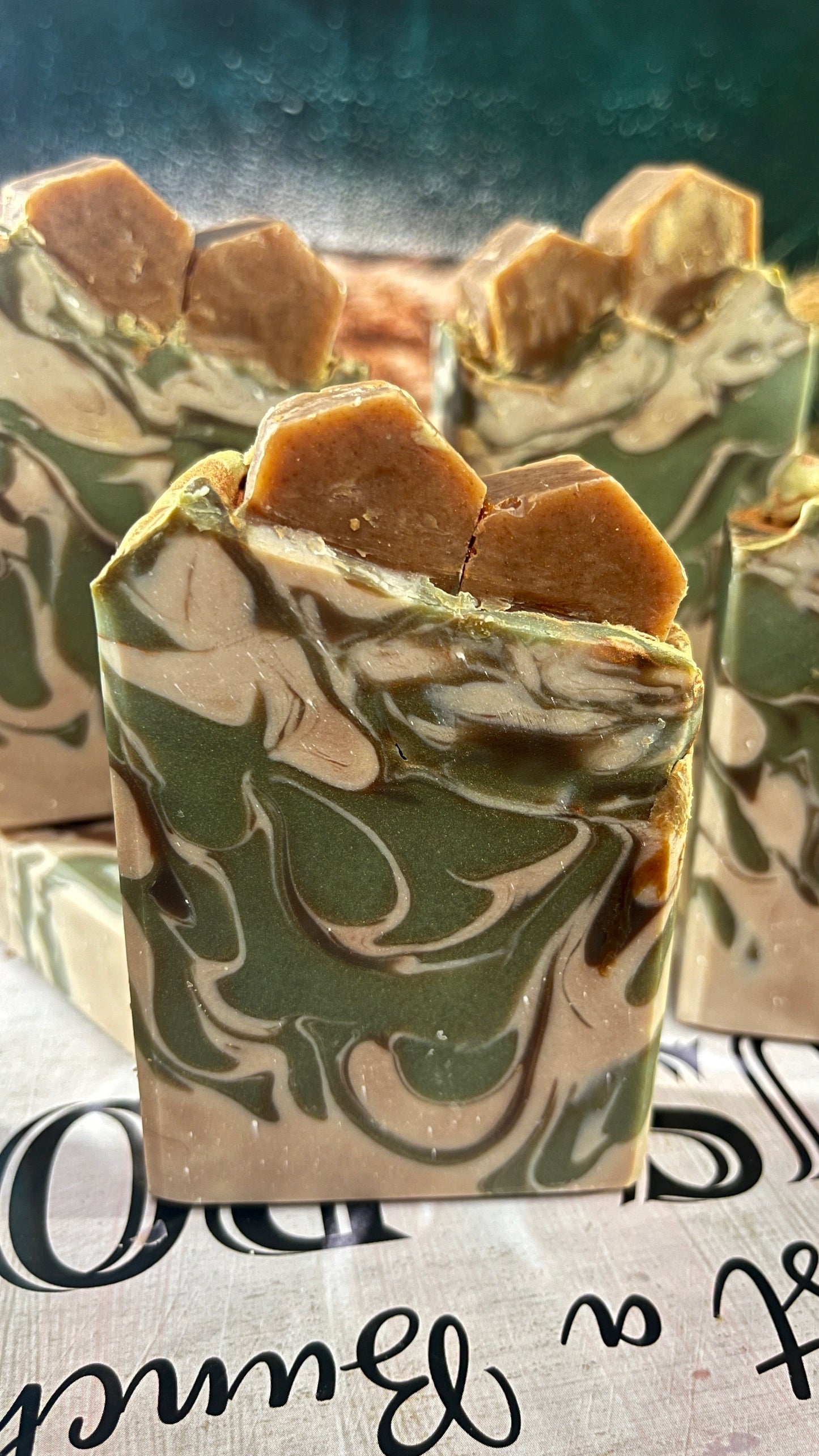 Pistachio Meringue Body Soap Bar - Tallow Based Soap Bar