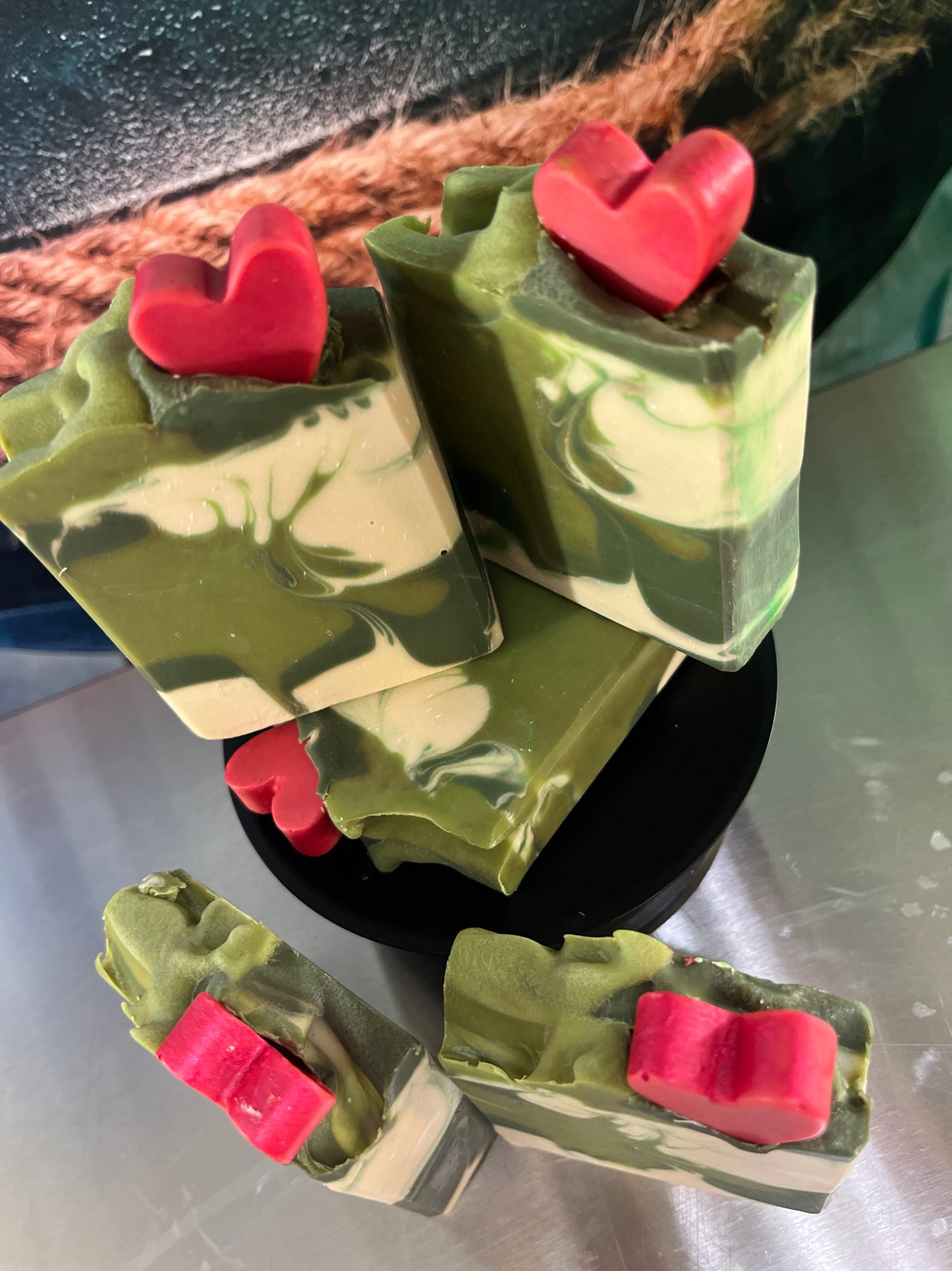 Grinch found Christmas Body Soap Bar - Tallow & Goats Milk Soap Bar