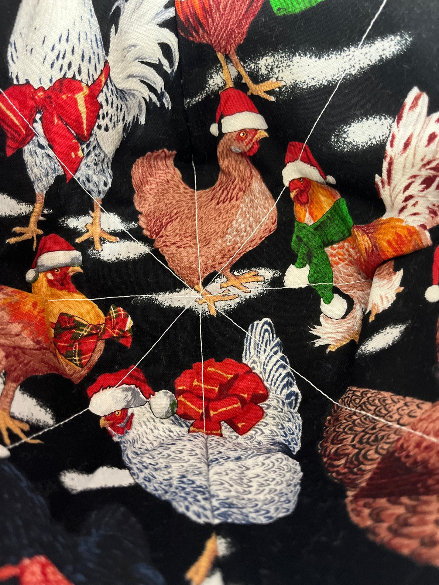 Medium Size Bowl Cozies - 100% Cotton - Christmas Collection