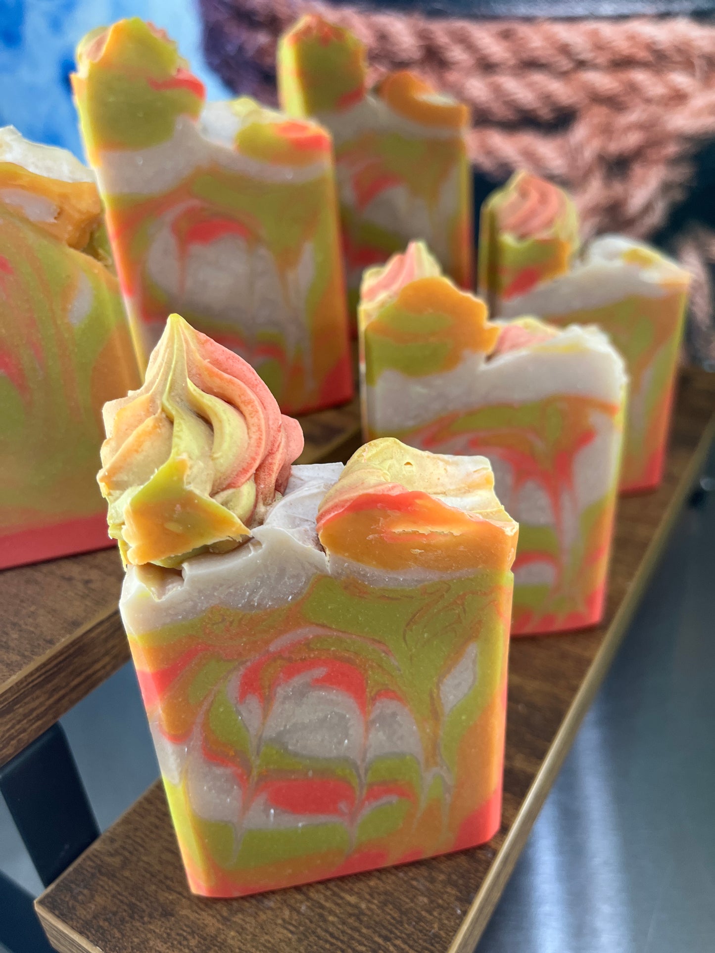 Mango Madness- Mango & Pineapple Tallow Soap Bars