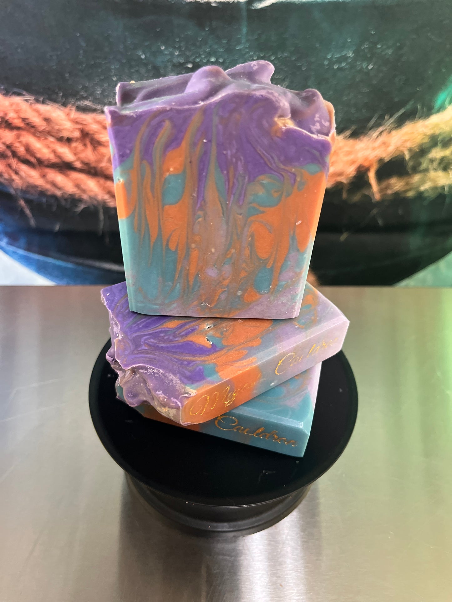 Lemongrass Lavender & Sage Body Soap Bar - Tallow Based Soap Bar