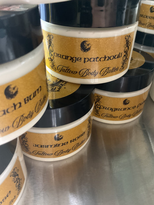 Tallow Body Butter - 4 oz Jar Emulsified Body Butter