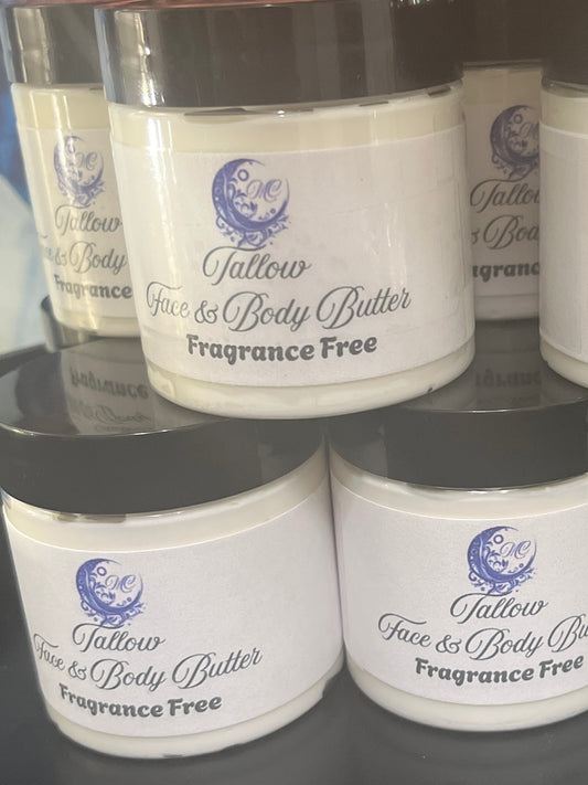 Tallow Face & Body Butter - Fragrance Free