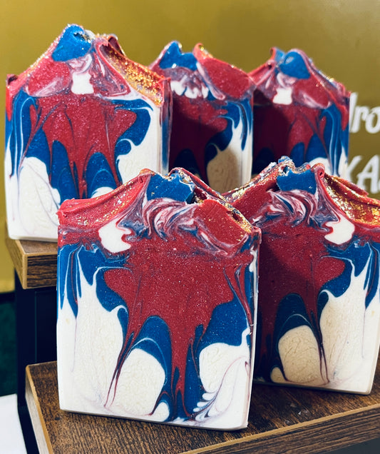 Patriot Soap Bar - Sandalwood & Blue Sage