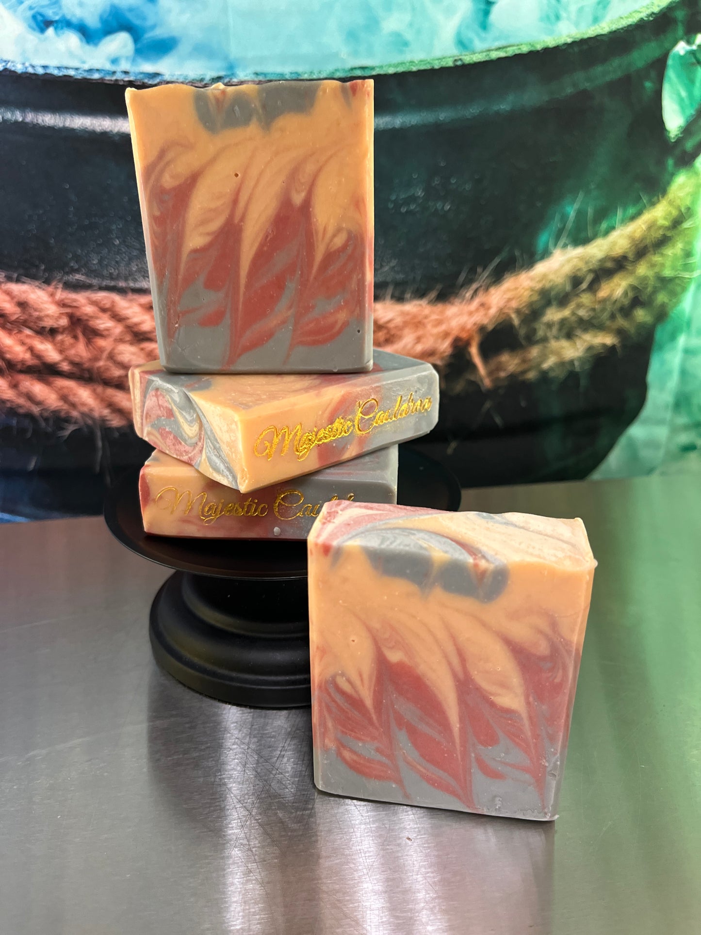 Orange Patchouli Body Soap Bar - Tallow Based Soap Bar