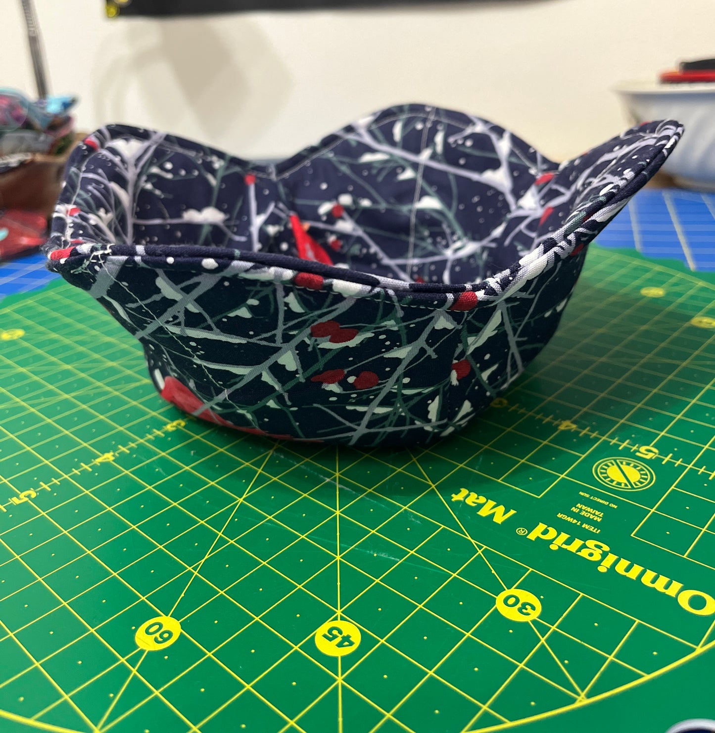 Medium Size Bowl Cozies - 100% Cotton - Christmas Collection