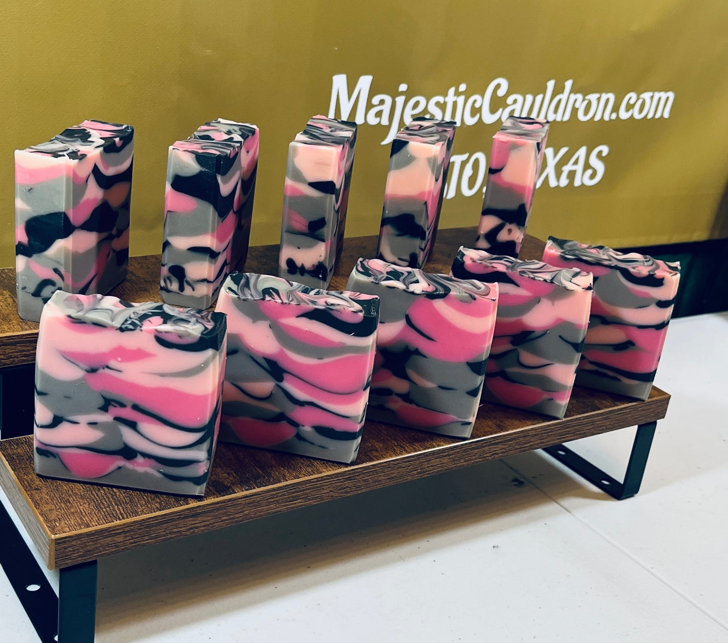 Pink Camouflage Soap Bar