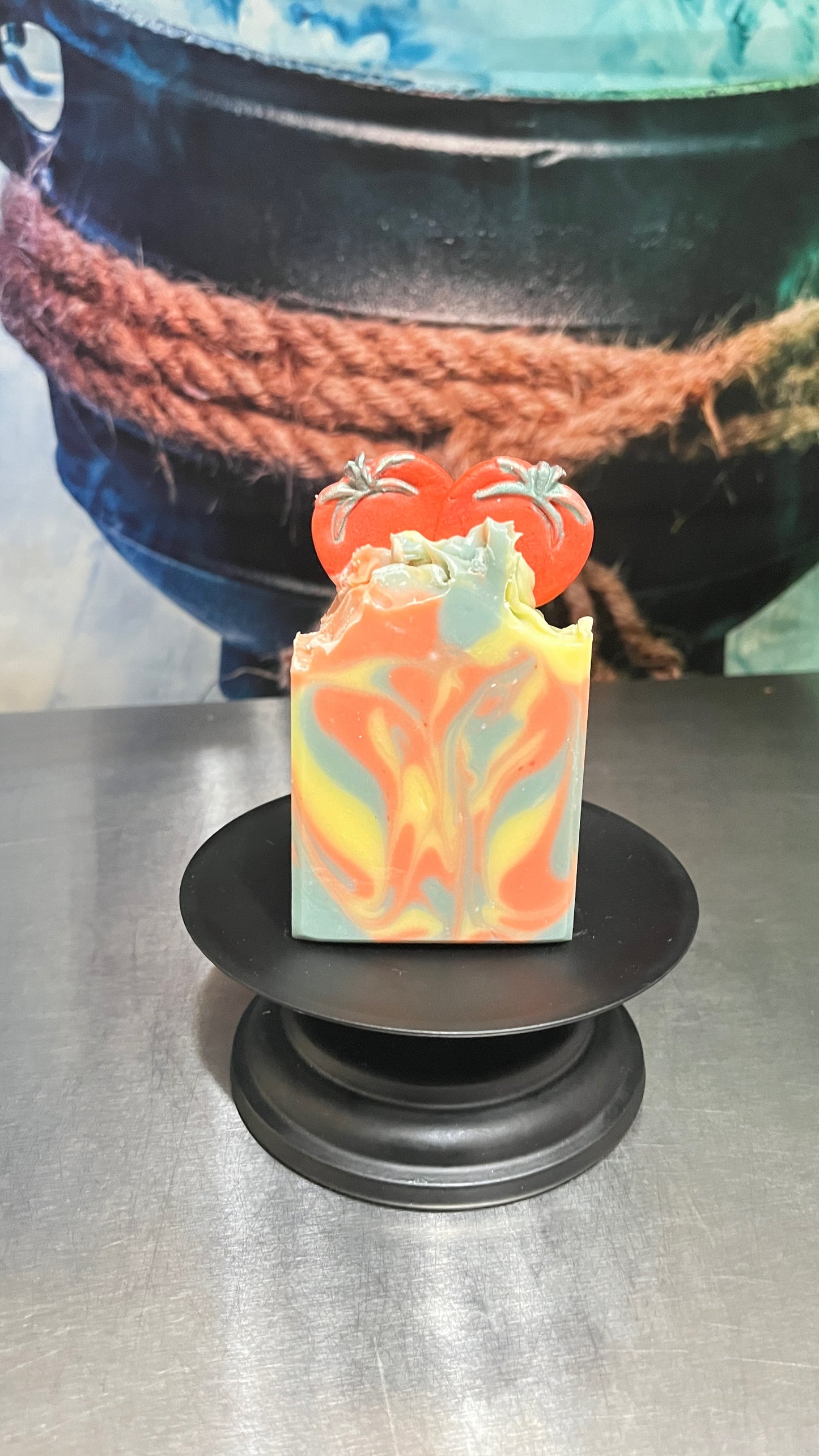 Tomato Fiesta Soap Bar - Tallow Soap Bar