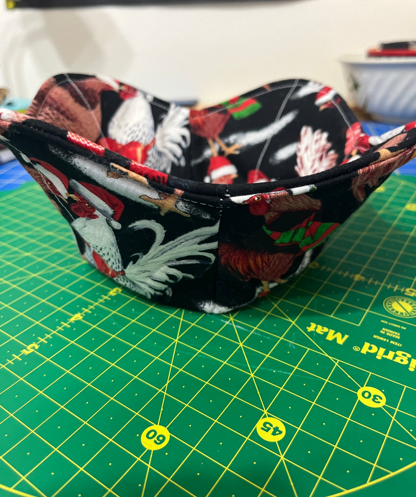 Medium Size Bowl Cozies - 100% Cotton - Christmas Collection
