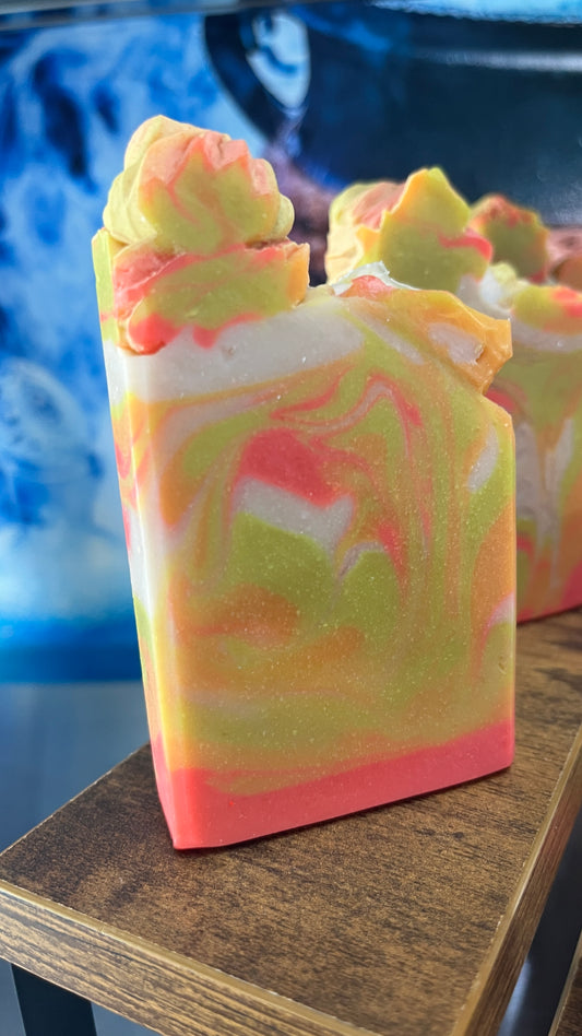 Mango Madness- Mango & Pineapple Tallow Soap Bars