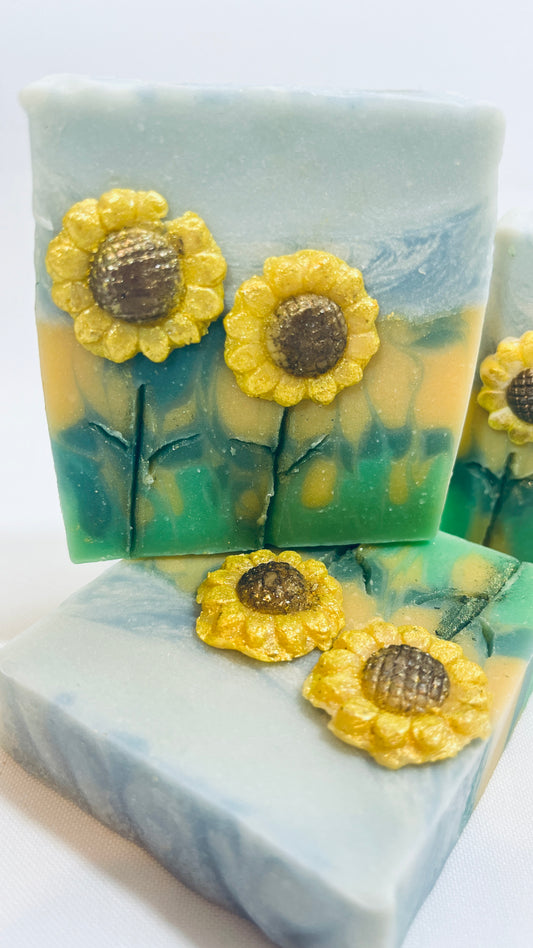 Sunflower Fields Soap Bar