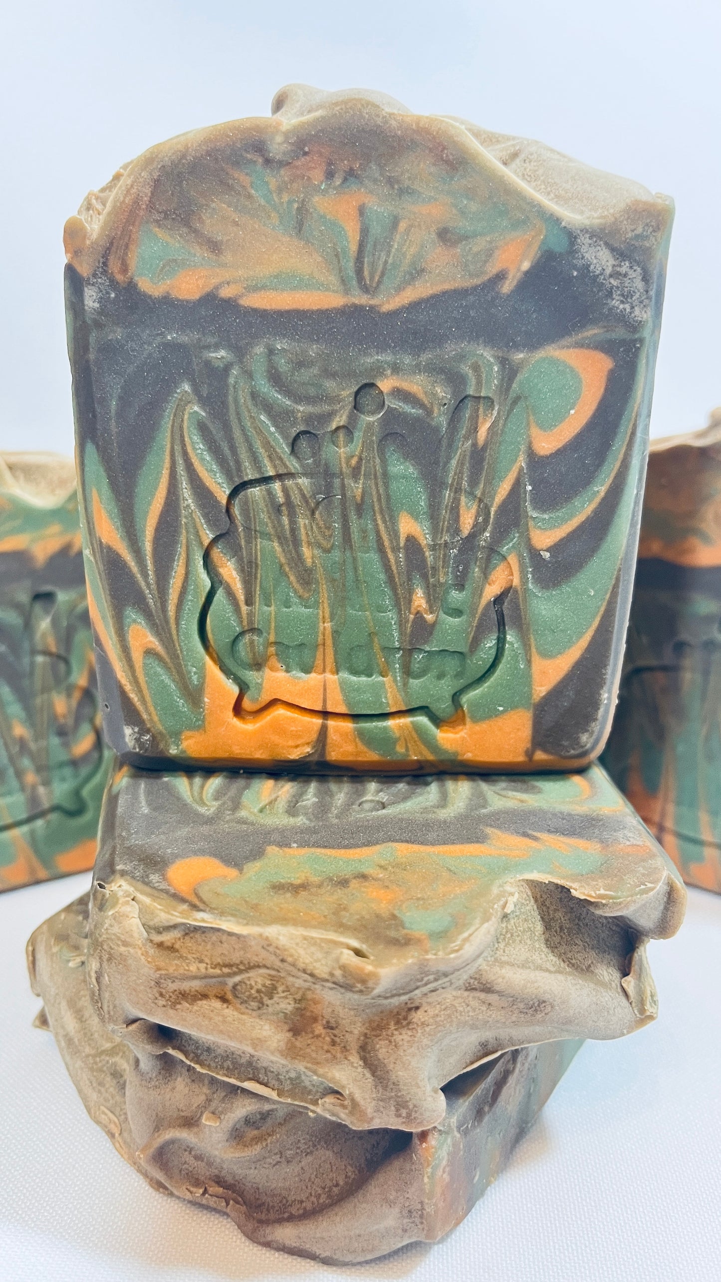 Tobacco Leaf & Amber Soap Bar - MC Signature Formula including Farm Fresh Tallow