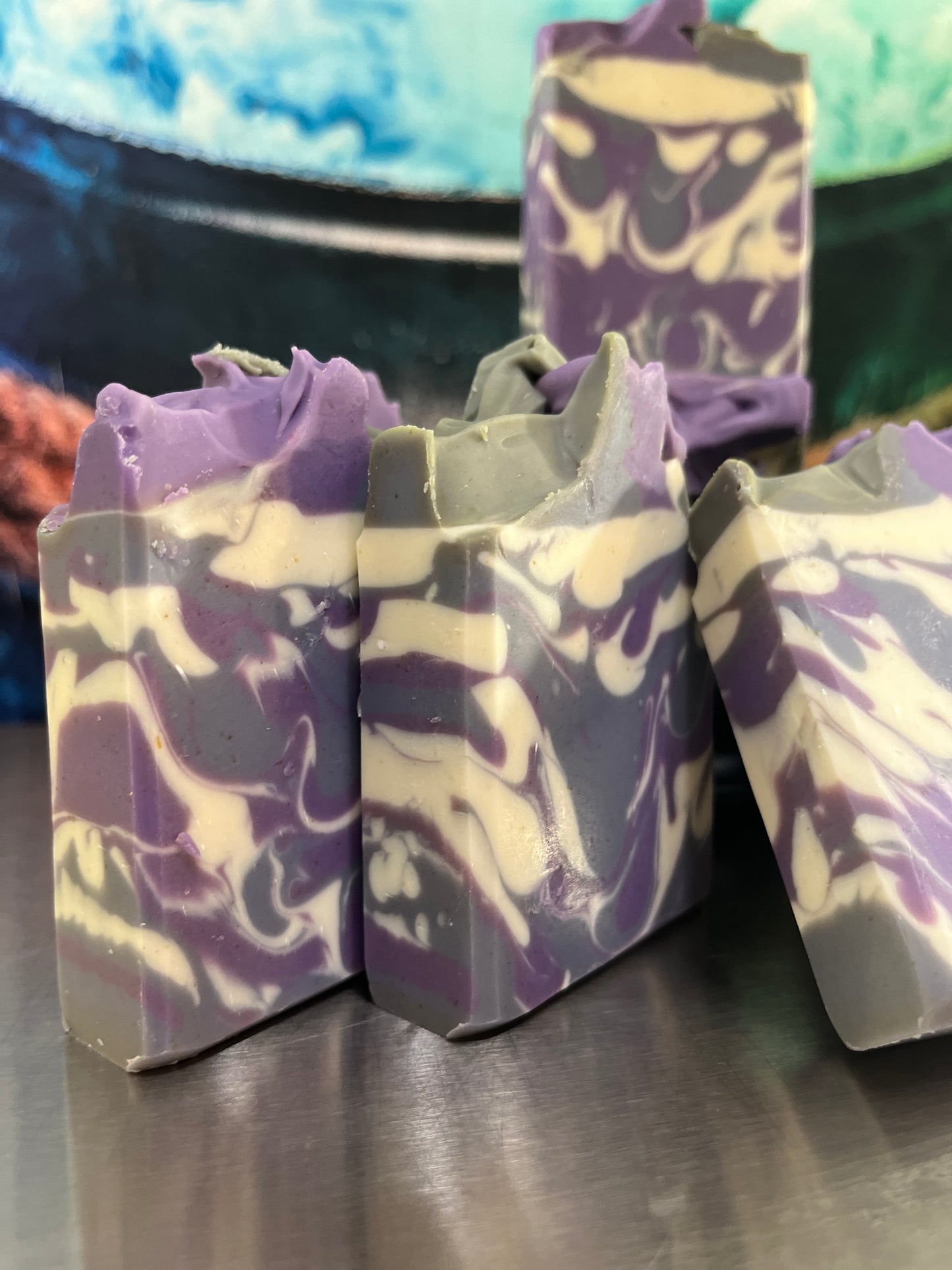 Blueberry Bliss Body Soap Bar - Tallow Based Soap Bar