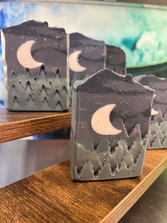 Moonlit Pines -  Sweet Grass & Cedar Body/Hand Soap Bar