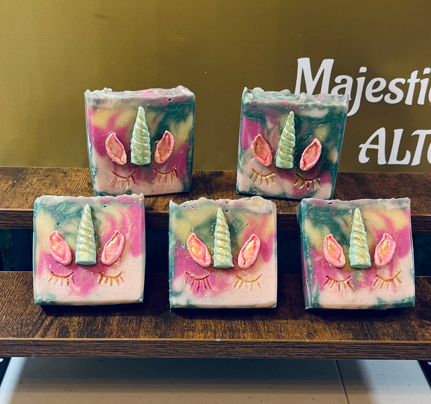 Majestic Unicorn Body Soap Bar